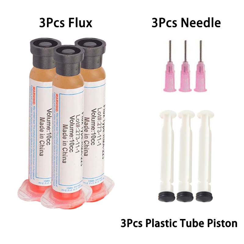 Bộ 2 / 3 / 4 / 5 Miếng Dán Mối Hàn 10cc Kèm Kim Hàn Da223rma-223