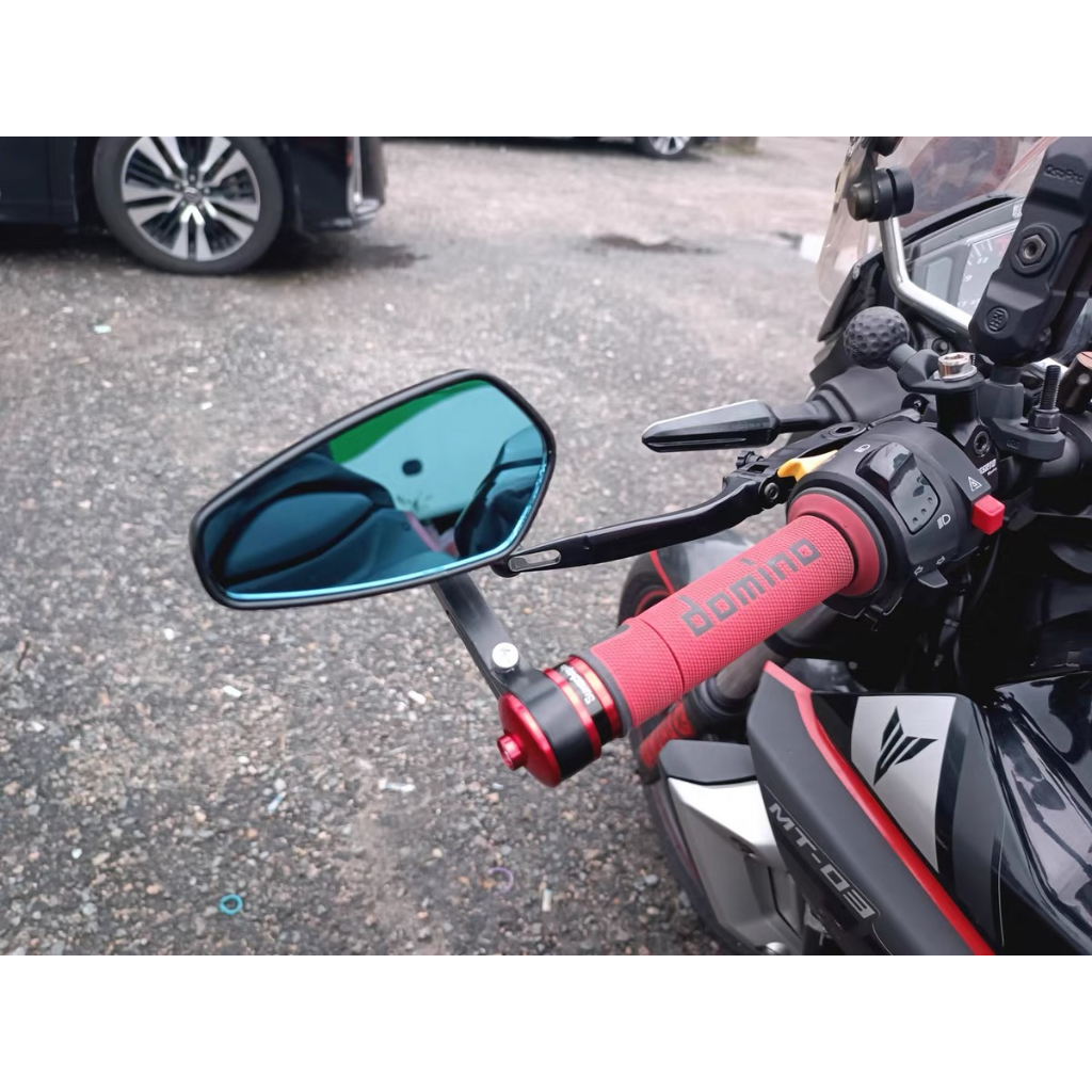 Motorlife 2 Chiếc Xe Máy Gương Chiếu Hậu Trong Suốt Tầm Nhìn Rộng Hợp Kim Nhôm Tay Cầm Cánh Cho