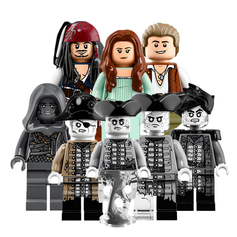 Đồ Chơi Mô Hình Nhân Vật jack sparrow elizabeth swann pg8048