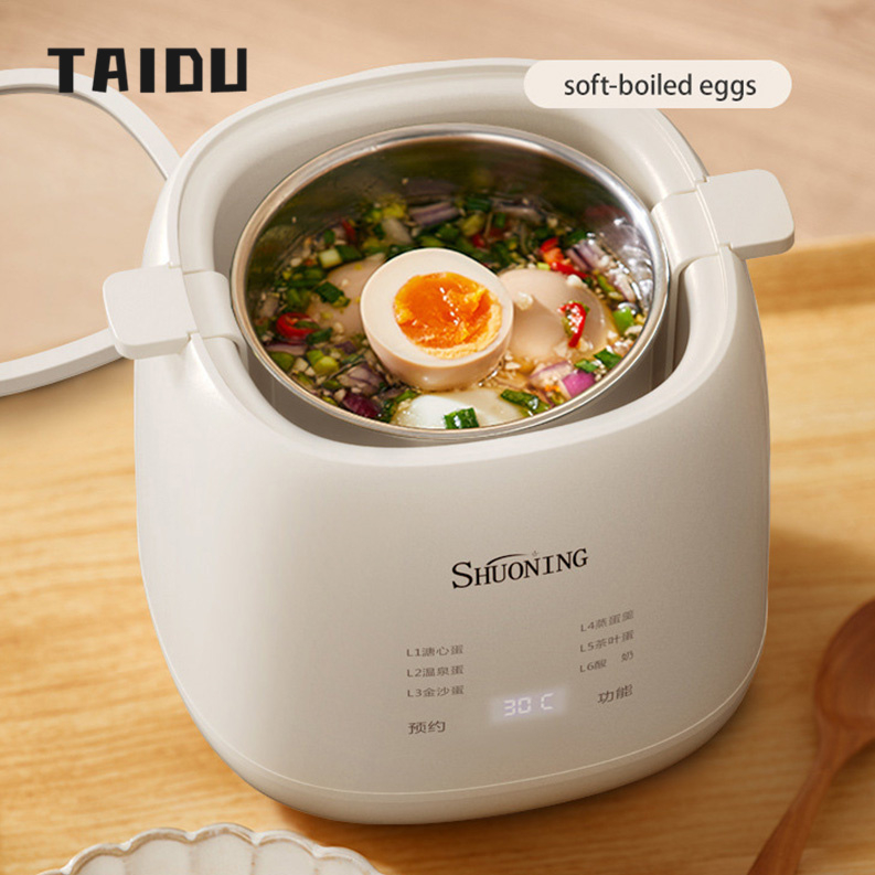 TAIDU Nồi hấp trứng hộ gia đình máy hấp trứng nhỏ tự động luộc trứng đa chức năng máy luộc trứng luộc