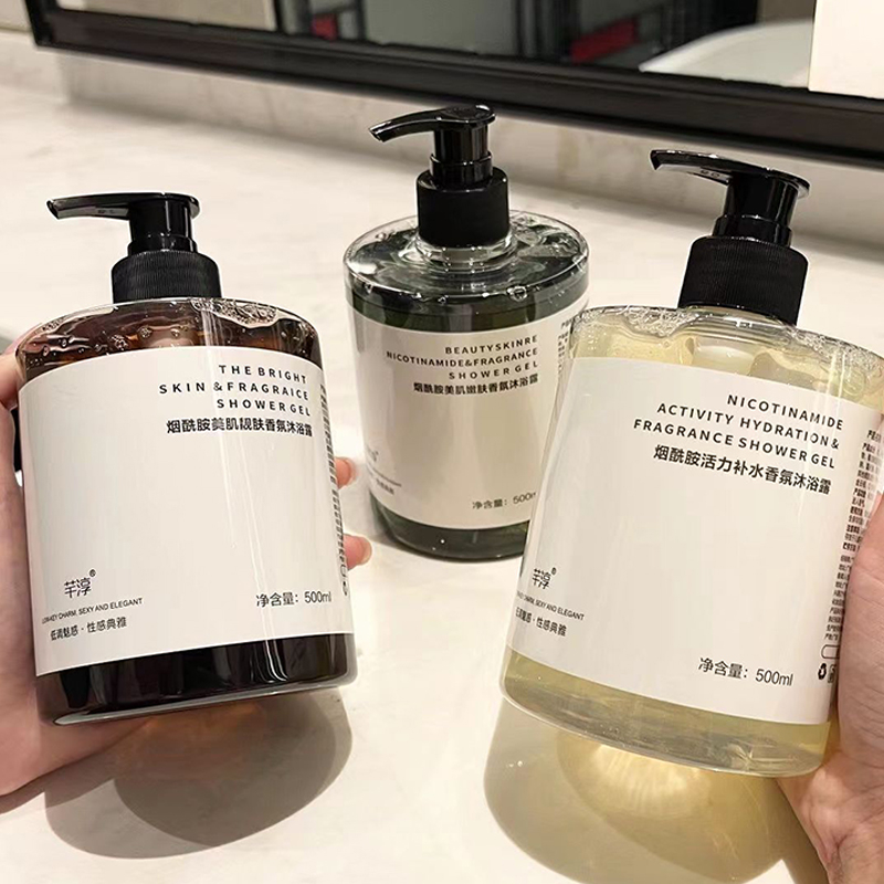 Niacinamide gel Tắm Làm Trắng Da Dưỡng Ẩm Dịu Nhẹ 500ml