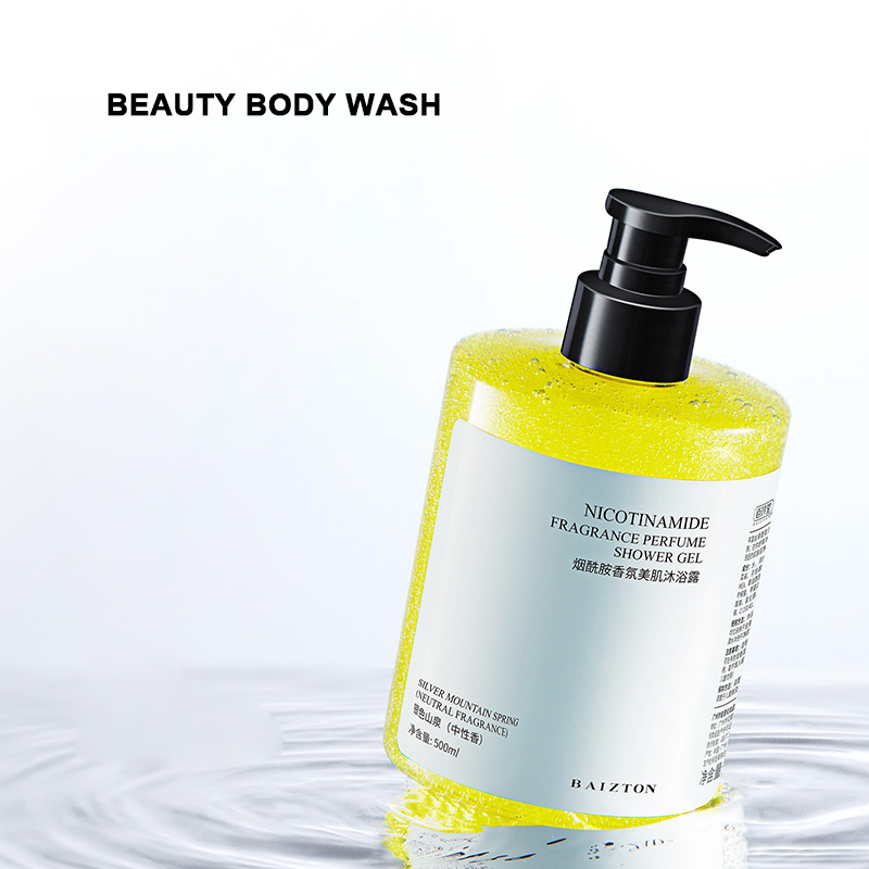 Niacinamide gel Tắm Làm Trắng Da Dưỡng Ẩm Dịu Nhẹ 500ml