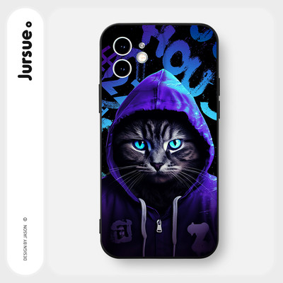 Ốp lưng JURSUE mềm chống bẩn hình độc lạ ngầu cho iPhone 17 16 15 14 13 12 11 PRO MAX SE 2020 X XR XS ip 8 7 Plus Y4029