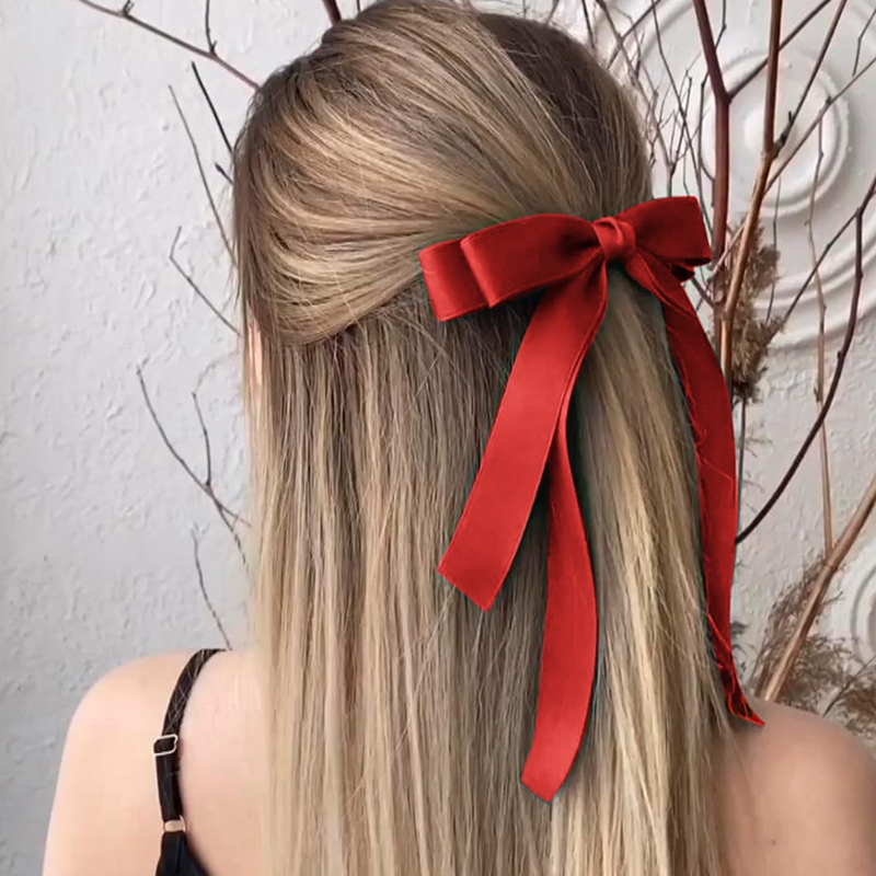 1 Cuộn Ruy Băng Lụa satin 0.04 * 22m Dùng Gói Quà Giáng Sinh / Đám Cưới diy