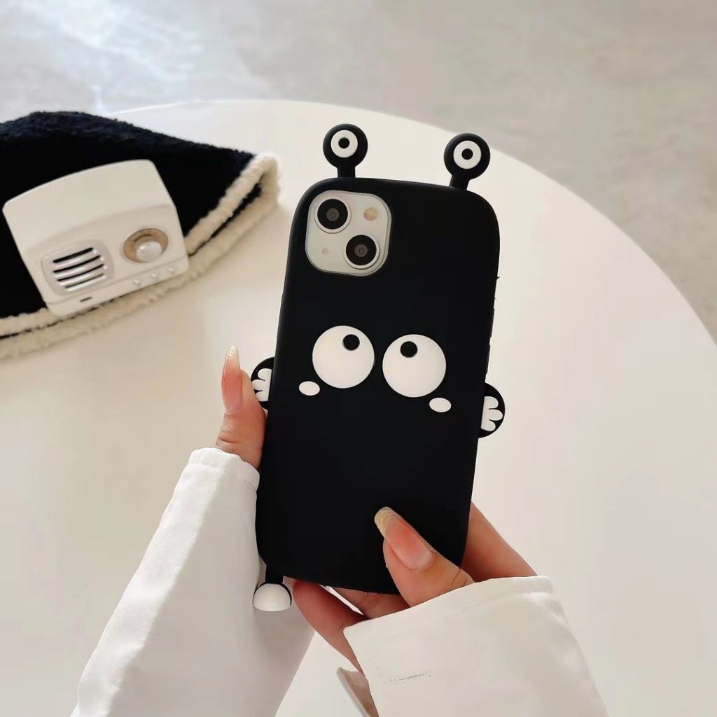 Ốp Điện Thoại silicone Mềm Hình Bùi Nhùi Cho iphone 15promax 15pro 15 14pro max 14plus 13 pro max 11 12 pro 12pro max