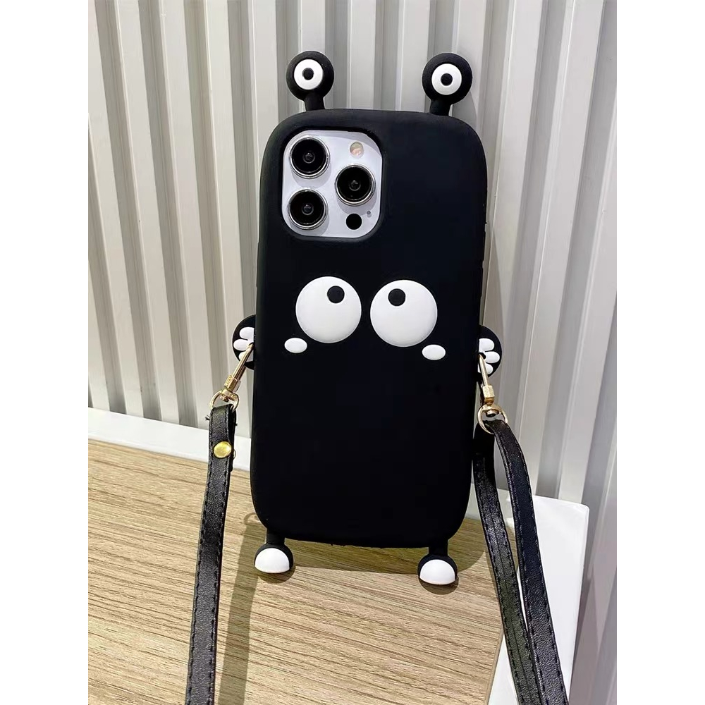 Ốp Điện Thoại silicone Mềm Hình Bùi Nhùi Cho iphone 15promax 15pro 15 14pro max 14plus 13 pro max 11 12 pro 12pro max