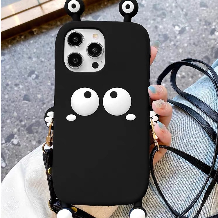 Ốp Điện Thoại silicone Mềm Hình Bùi Nhùi Cho iphone 15promax 15pro 15 14pro max 14plus 13 pro max 11 12 pro 12pro max