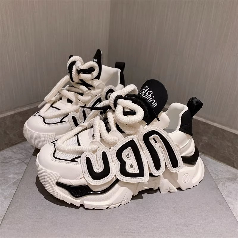 INCC thể thao nữ giày giày thể thao nữ 2023 NEW đáy dày Xu hướng thời trang Thông khí 23080917