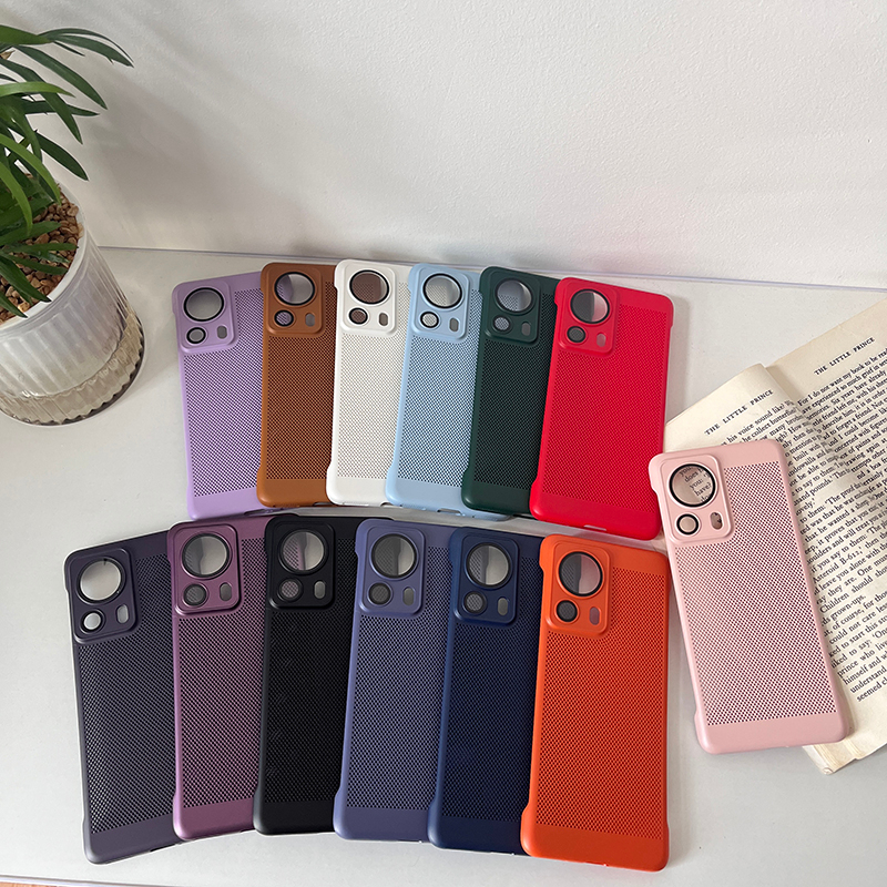 Ốp Điện Thoại Nhựa Mỏng Làm Mát Cho xiaomi mi 13 12 12s 12x 11 pro lite