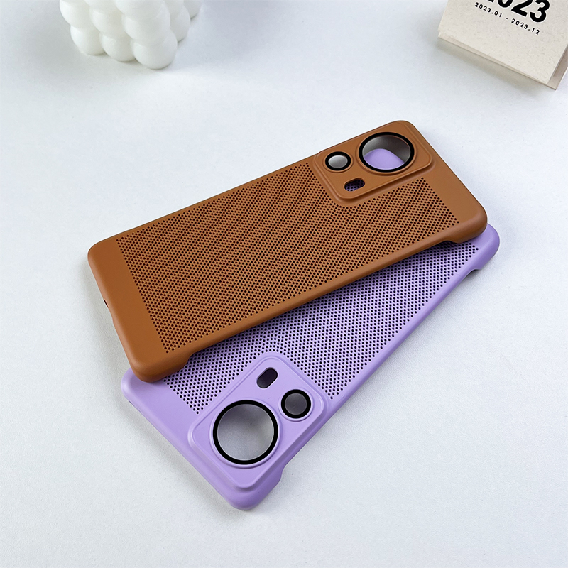 Ốp Điện Thoại Nhựa Mỏng Làm Mát Cho xiaomi mi 13 12 12s 12x 11 pro lite