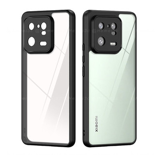 Ốp Điện Thoại Nhựa acrylic Cứng Trong Suốt Có Cánh Cho xiaomi mi 13 pro ultra