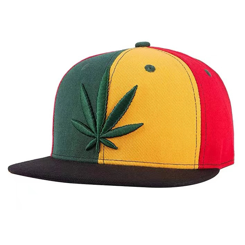 Mũ Lưỡi Trai Thêu Hình Lá Phong Cách vintage Thời Trang Cho Nam