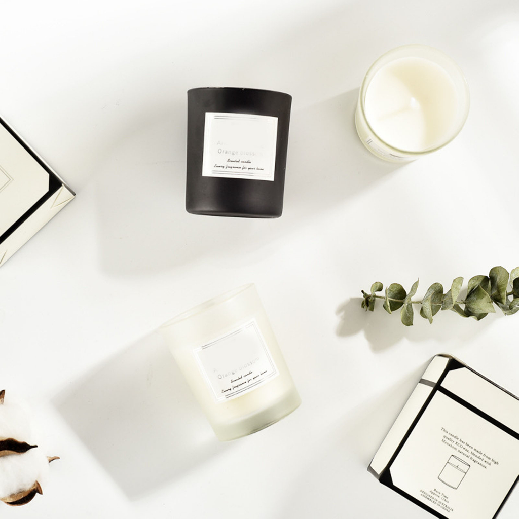 NiceOne  Nến thơm Sáp đậu nành tự nhiên Hương thơm mạnh mẽ Hương liệu tinh tế Quà tặng nến thơm