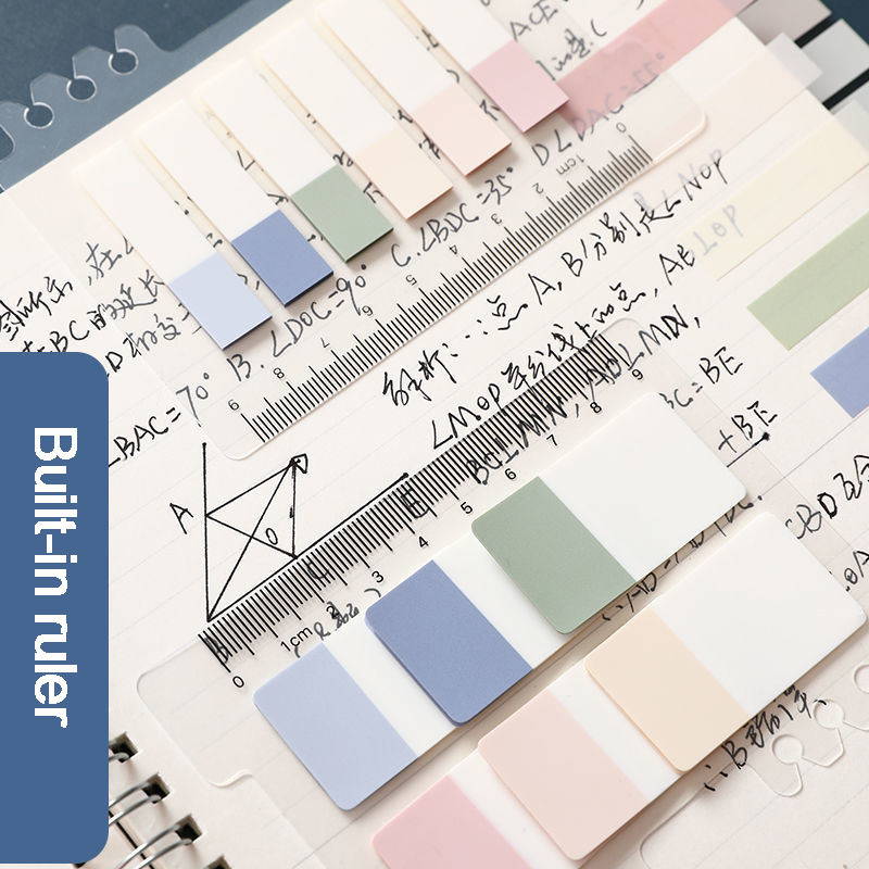 60 / 120 / 200 giấy ghi chú đánh dấu trang nhiều màu sắc