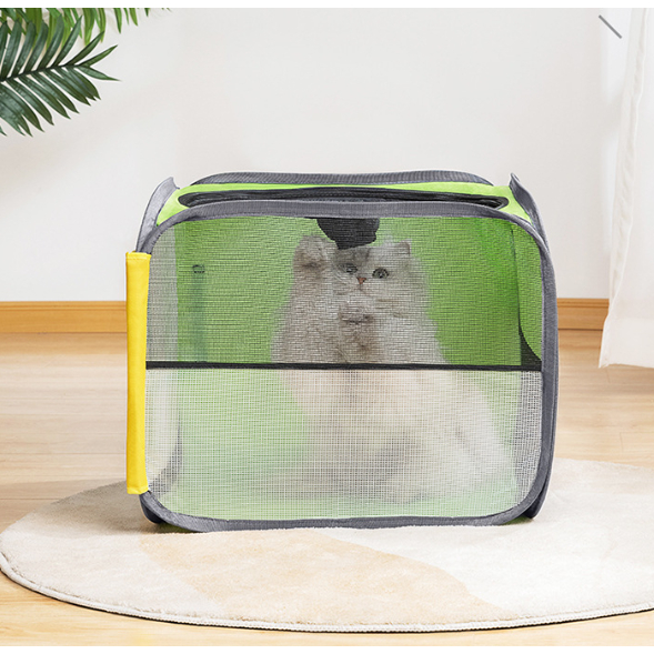 Hộp Máy Sấy Lông Cho Thú Cưng Nhanh Công Suất Lớn Vải Oxford Thoáng Khí Hộp sấy khô cho thú cưng  có thể gập lại   KKPETS