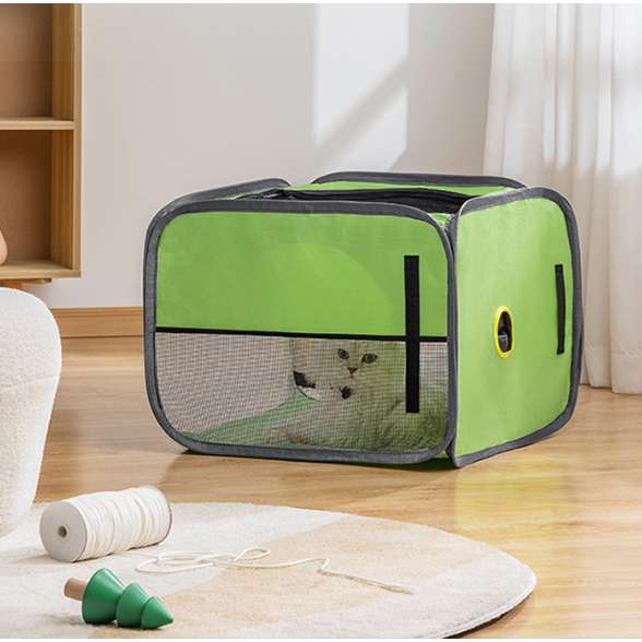 Hộp Máy Sấy Lông Cho Thú Cưng Nhanh Công Suất Lớn Vải Oxford Thoáng Khí Hộp sấy khô cho thú cưng  có thể gập lại   KKPETS