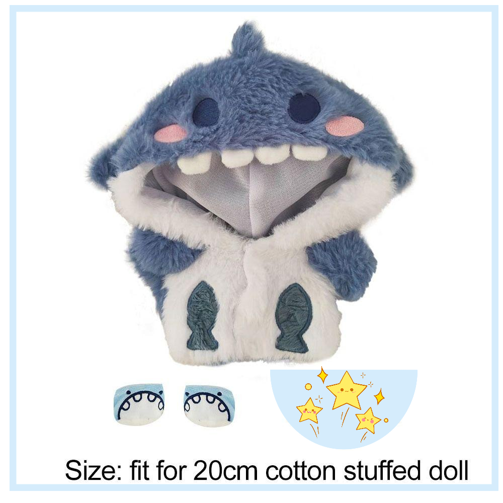 Áo Khoác Cầu Vồng Hoạt Hình Xinh Xắn Cho Búp Bê 20cm