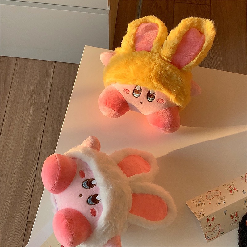 Búp bê đồ chơi sang trọng JULIPET Kirby 20CM siêu dễ thương bốn màu tùy chọn