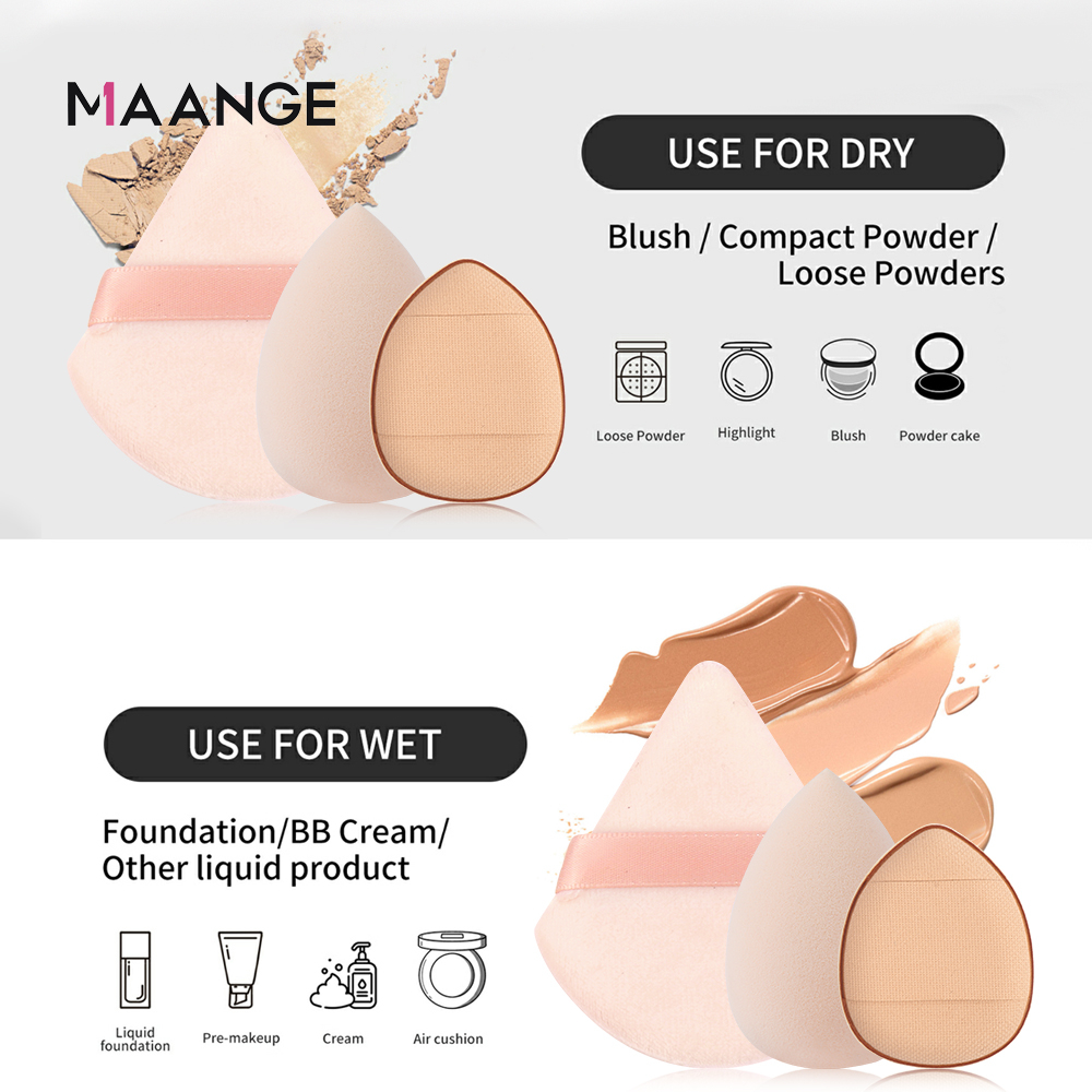 Bông Mút Tán Kem Nền MAGEFY Makeup Đa Dạng Kiểu Dáng