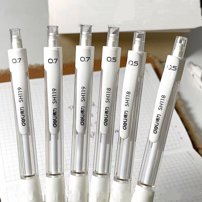 Deli Bút Chì Bấm Ngòi 0.5mm 0.7mm