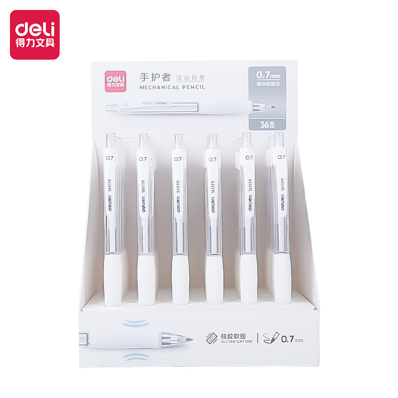 Deli Bút Chì Bấm Ngòi 0.5mm 0.7mm
