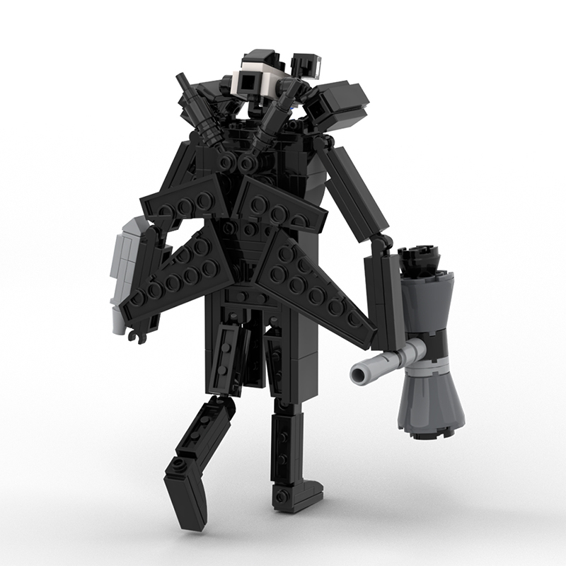 Xây Dựng Mô Hình Nhà Vệ Sinh Trượt Tuyết vs Camera Titanic Nâng Cấp 188 Mảnh Ghép