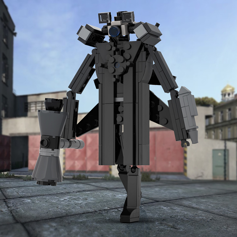 Xây Dựng Mô Hình Nhà Vệ Sinh Trượt Tuyết vs Camera Titanic Nâng Cấp 188 Mảnh Ghép