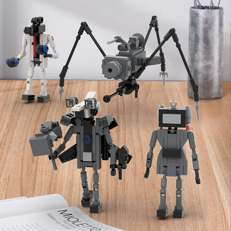 Bộ Đồ Chơi Lắp Ráp Mô Hình Máy Ảnh 5 Trong 1