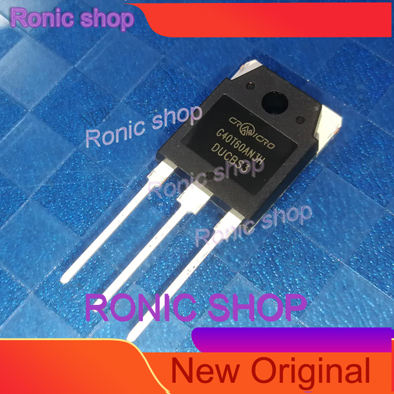 2 cái 5 CÁI 1 CÁI G40T60AN3H G40T60AN TO3P TO-3P bóng bán dẫn IGBT chất lượng đảm bảo Thương hiệu mới và nguyên bản G40T60