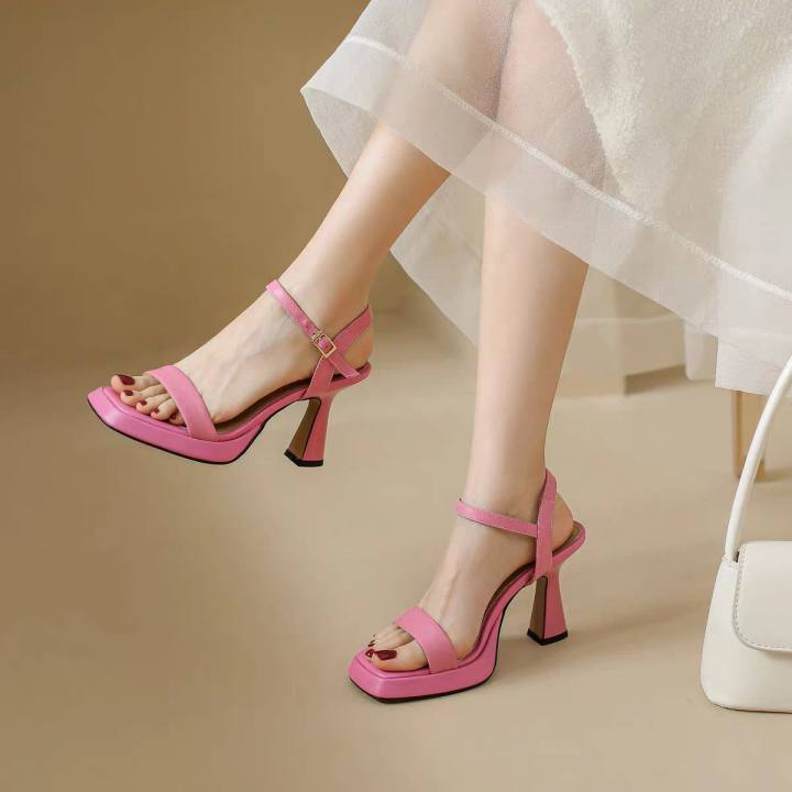 Giày Cao Gót 9cm Thời Trang Hàn Quốc Cho Nữ