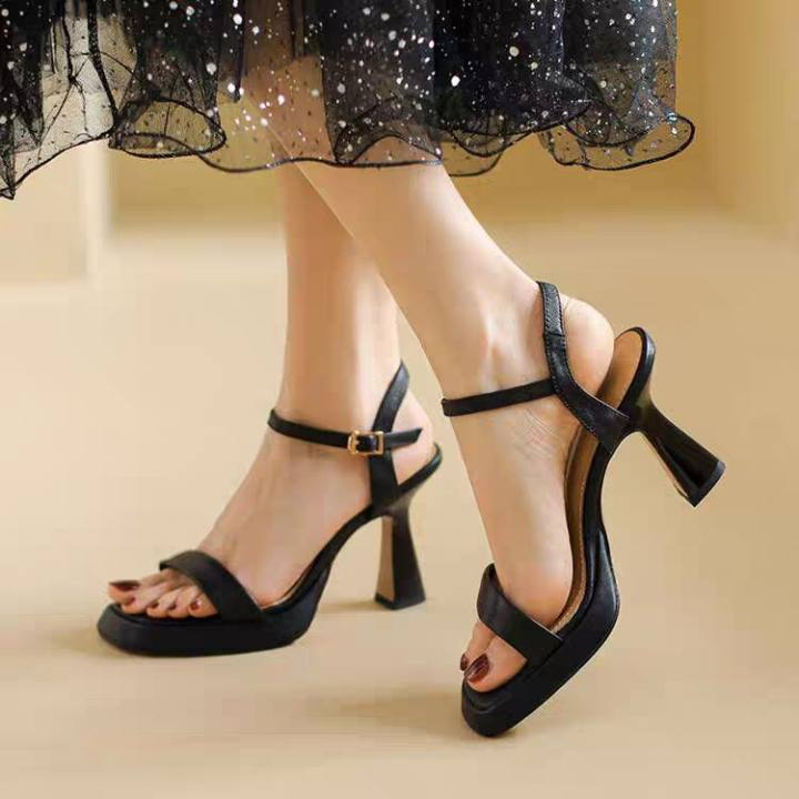 Giày Cao Gót 9cm Thời Trang Hàn Quốc Cho Nữ