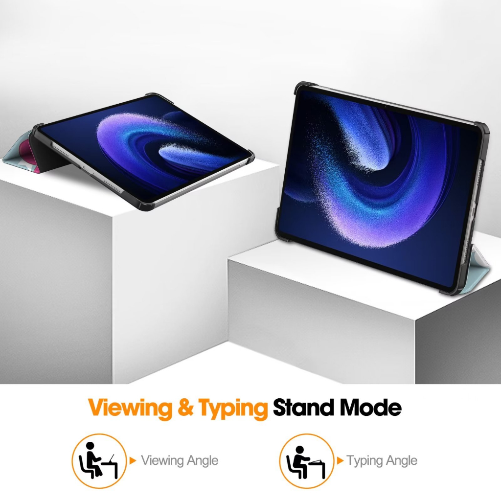 Bao Da Máy Tính Bảng Nắp Lật Siêu Mỏng Cho xiaomi pad 5 pro mi pad5 11.0inch 2021 tablet mi pad 6 pad6 pro 5g 11.0 "2023
