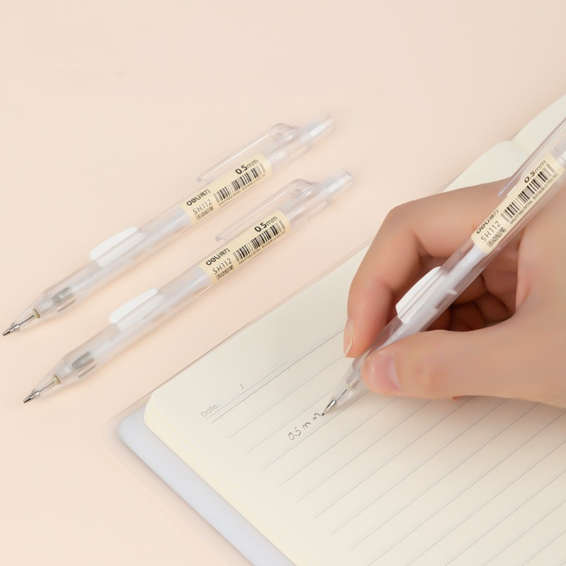 Bút chì kim bấm thân/ bấm đầu ngòi 0.5-0.7mm cao cấp kèm đầu tẩy - Cải tiến cho học sinh, dân văn phòng SH102