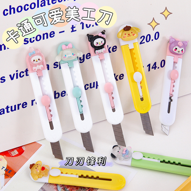 SANRIO Dễ Thương Dao Cắt Giấy Hình Khủng Long Đáng Yêu