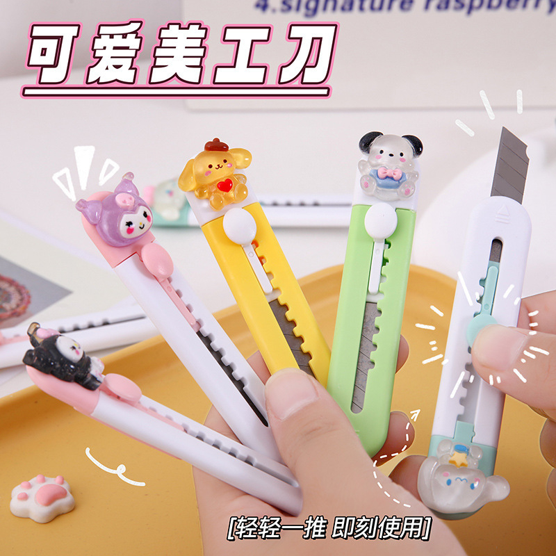 SANRIO Dễ Thương Dao Cắt Giấy Hình Khủng Long Đáng Yêu