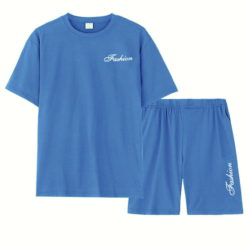 Bộ Đồ Ngủ Ngắn Tay size Lớn Thoáng Khí Thoải Mái Dành Cho Nam