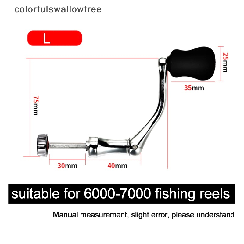 Tay Quay Máy Câu Cá Thay Thế Bằng Kim Loại Với Núm Xoay Bằng Nhựa