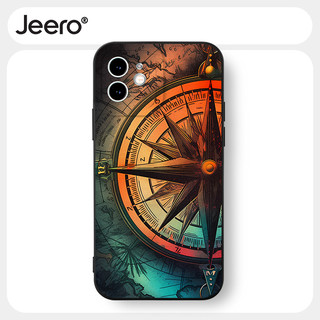 Ốp lưng JEERO mềm chống bẩn dễ thương đẹp độc lạ đen ngầu nam Cho iPhone 15 14 13 12 11 Pro Max SE 2020 X XR XS 8 7 ip 6S 6 Plus kute HFF3522