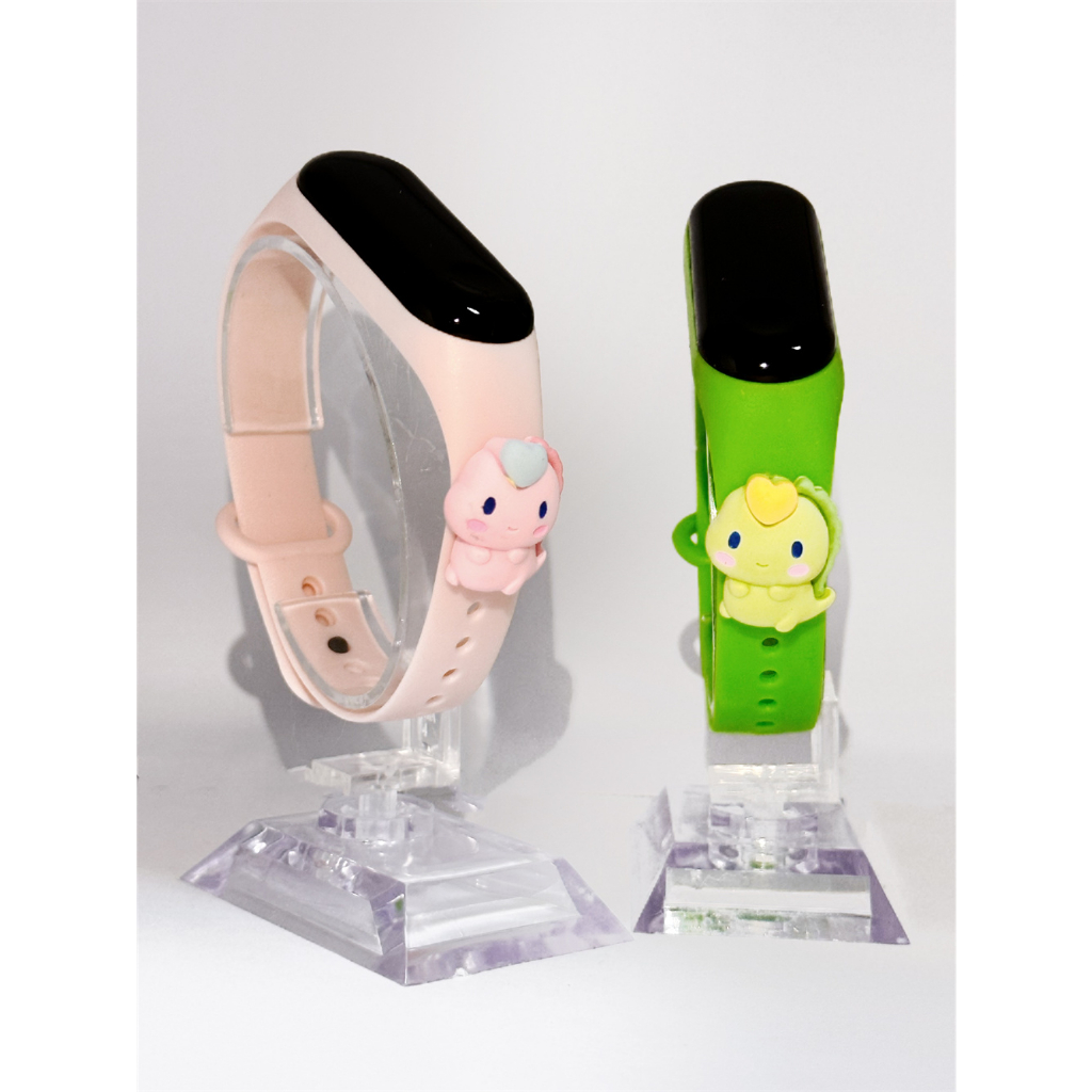 Đồng Hồ Điện Tử Đeo Tay hi-kid Đèn led Nhân Vật Hoạt Hình Mèo Nhỏ Chống Nước Cho Bé Trai Bé Gái