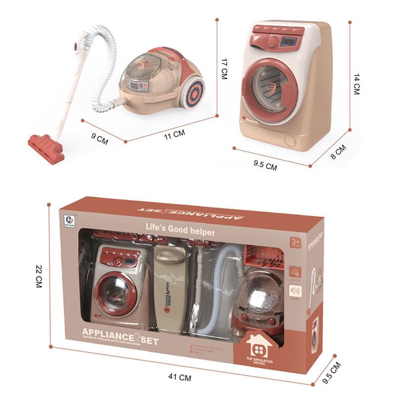 Bộ Đồ Chơi Máy Giặt Điện Tử Mini Cho Bé Trai Bé Gái