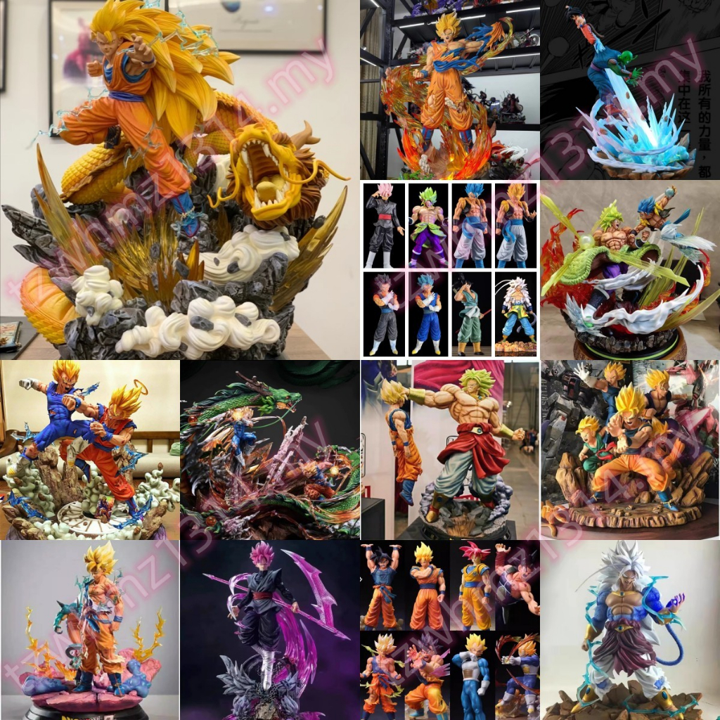 Mô Hình Nhân Vật vegeta vegetto goku sayajins uubu Trong Phim Bảy Viên Ngọc Rồng