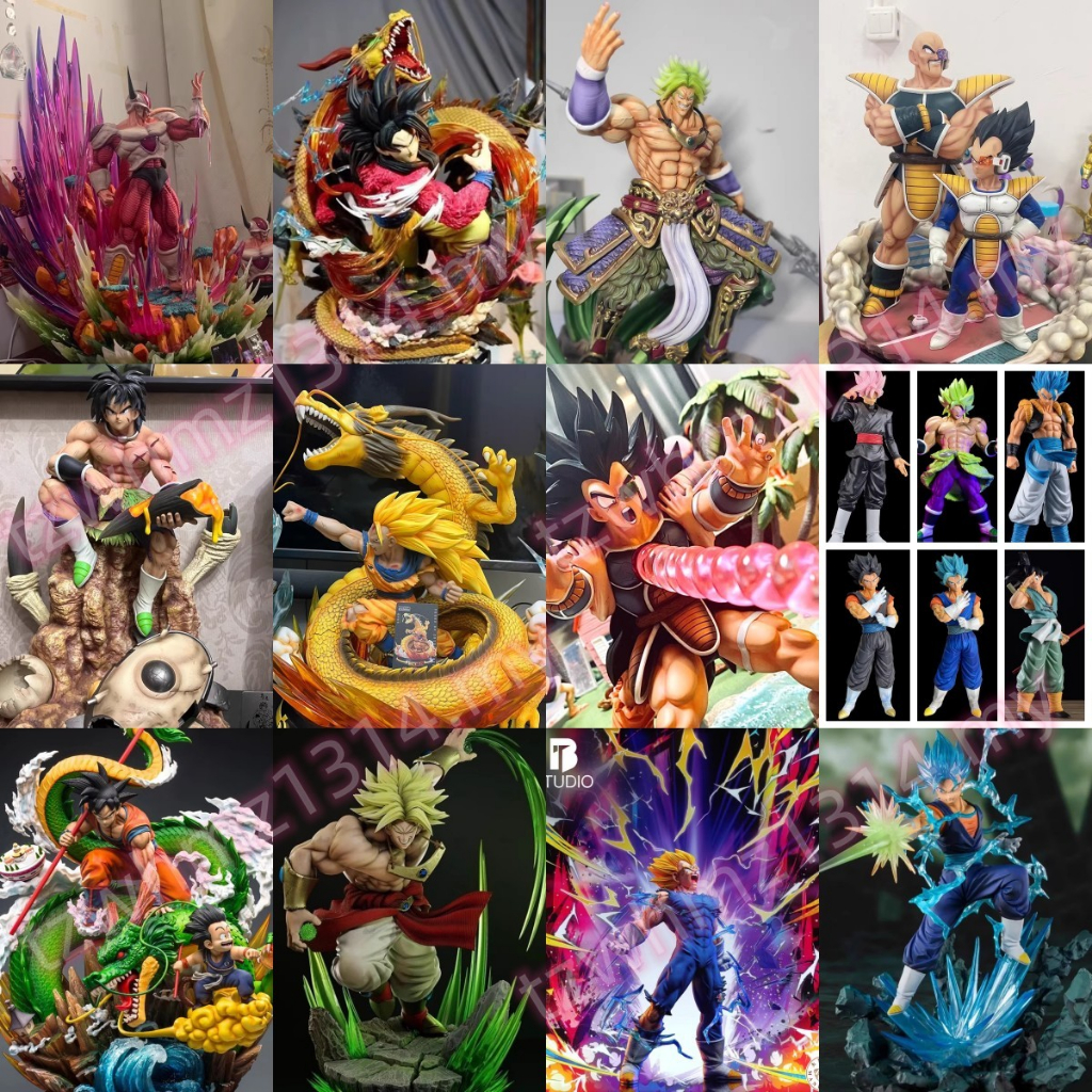 Mô Hình Nhân Vật vegeta vegetto goku sayajins uubu Trong Phim Bảy Viên Ngọc Rồng