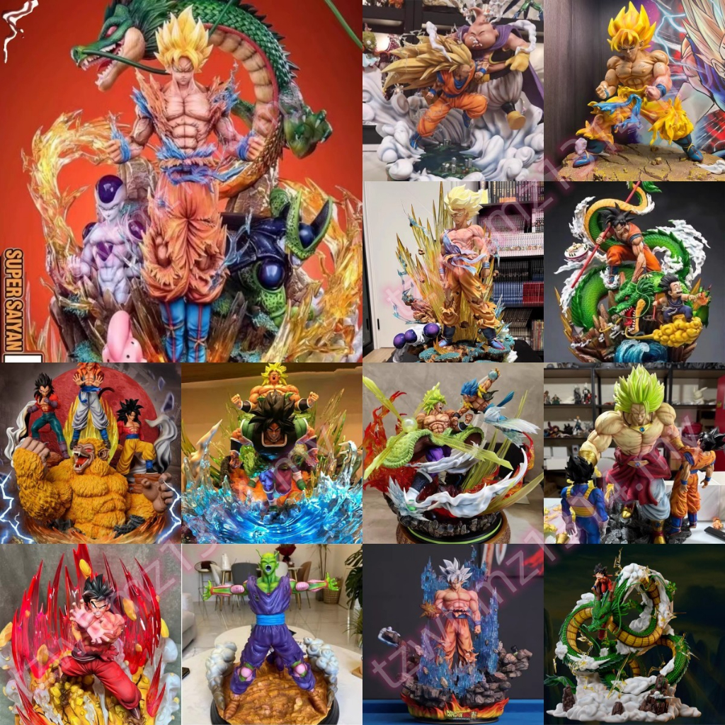 Mô Hình Nhân Vật vegeta vegetto goku sayajins uubu Trong Phim Bảy Viên Ngọc Rồng