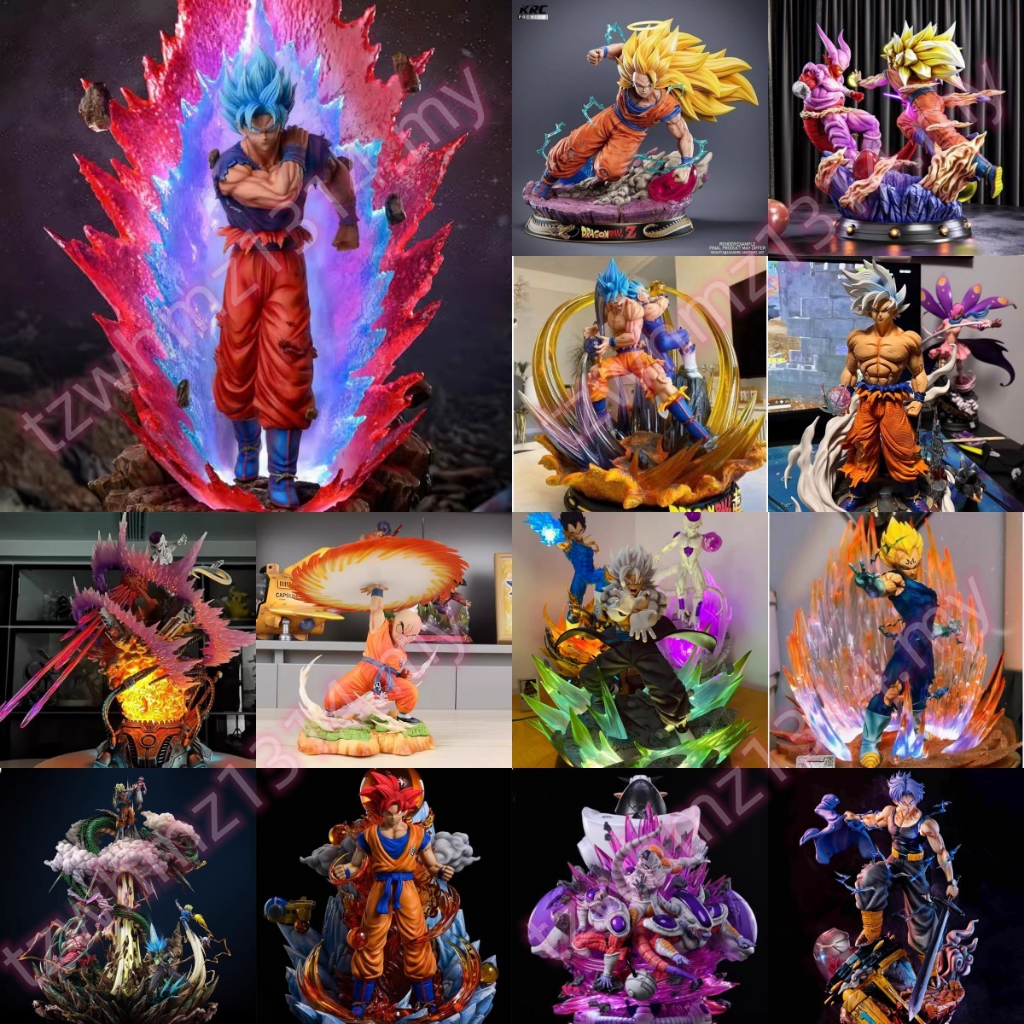 Mô Hình Nhân Vật vegeta vegetto goku sayajins uubu Trong Phim Bảy Viên Ngọc Rồng