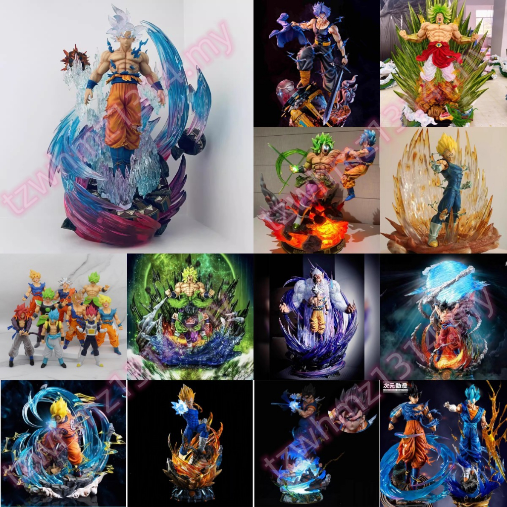 Mô Hình Nhân Vật vegeta vegetto goku sayajins uubu Trong Phim Bảy Viên Ngọc Rồng