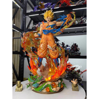 Mô Hình Nhân Vật vegeta vegetto ssj goku sayajins Thân Cây Thần Bí Trong Phim Bảy Viên Ngọc Rồng Trang Trí Văn Phòng