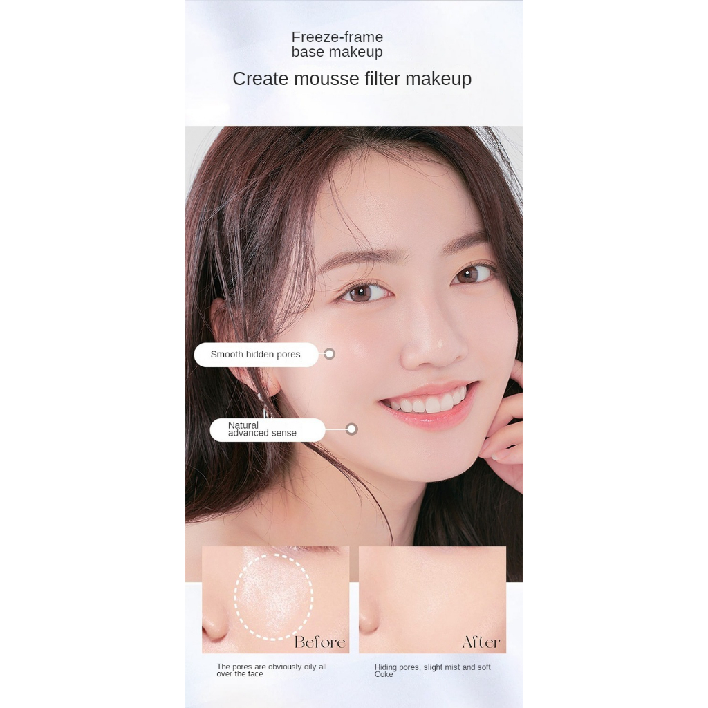 Ông  mr. Wish land Phấn Phủ Dạng Bột Ánh Ngọc Trai Lấp Lánh Lâu Trôi Kiểm Soát Dầu Không Thấm Nước