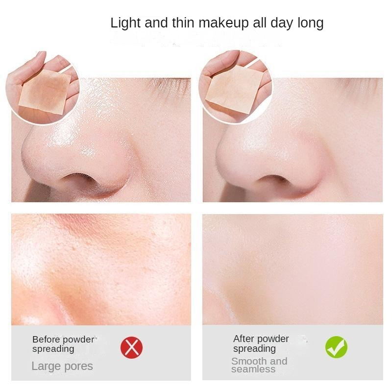 Ông  mr. Wish land Phấn Phủ Dạng Bột Ánh Ngọc Trai Lấp Lánh Lâu Trôi Kiểm Soát Dầu Không Thấm Nước