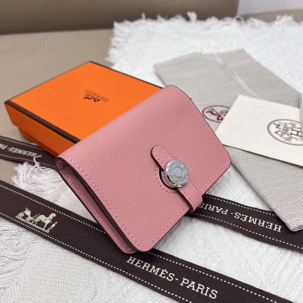 Ví Đựng Thẻ Bằng Bạc Họa Tiết Bàn Tay hermes Mã 5121