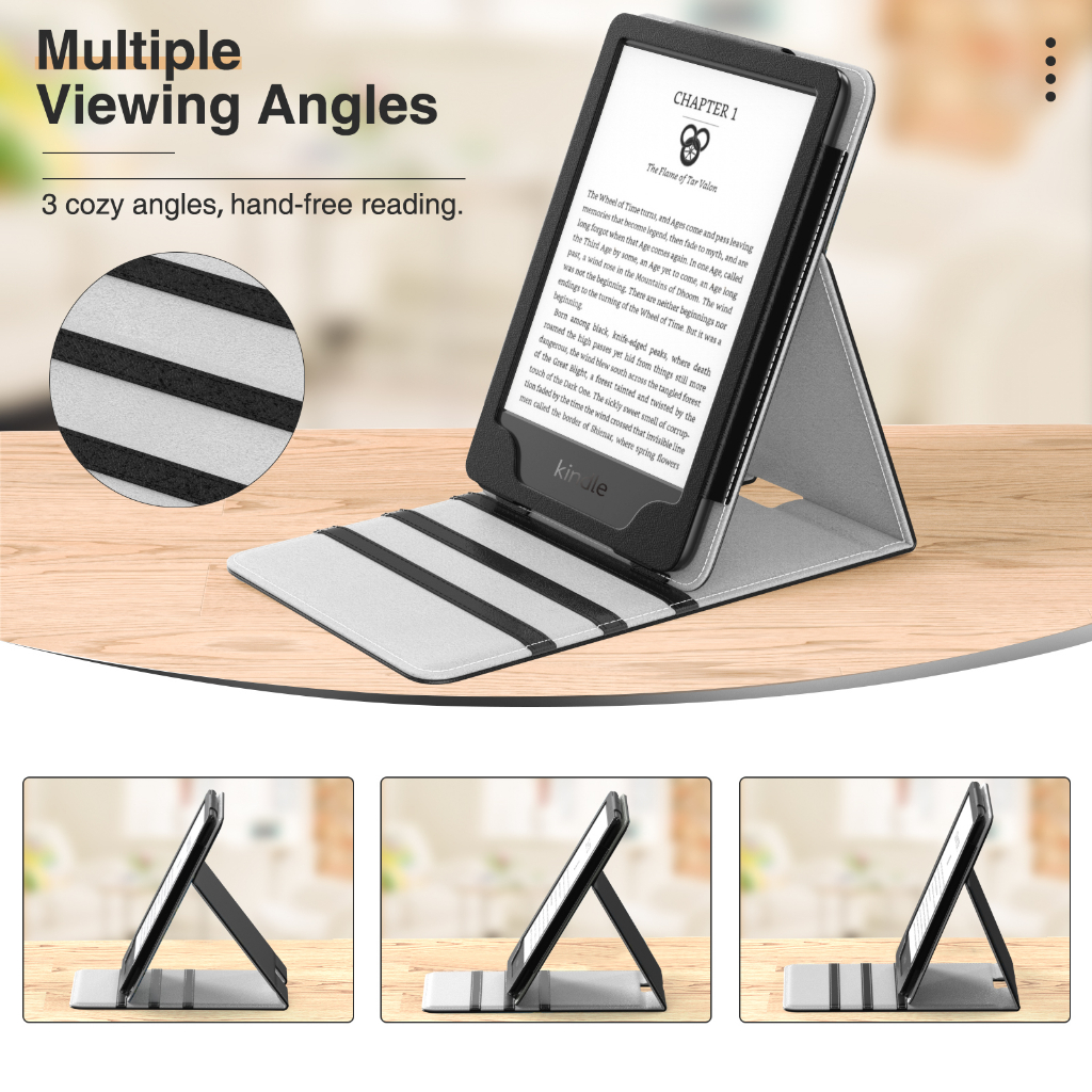 Bao Da Máy Tính Bảng Nắp Lật Chống Trầy Xước Cho Amazon 6 "kindle 11th gen 2022 / 10th gen 2019 / kindle 8th gen 2016